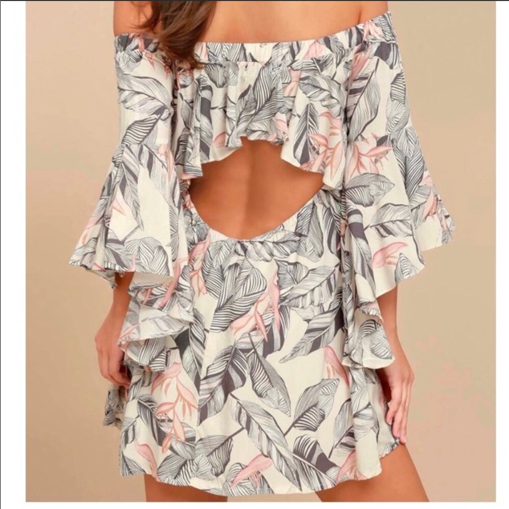 Lulu’s Off Shoulder Dress - Picture 2 of 4